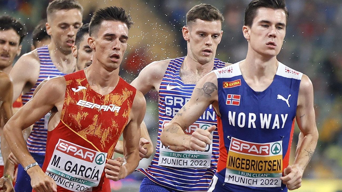 Mario García, bronce en el 1.500 del Europeo