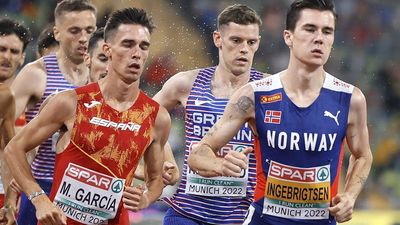 Mario García, bronce en el 1.500 del Europeo