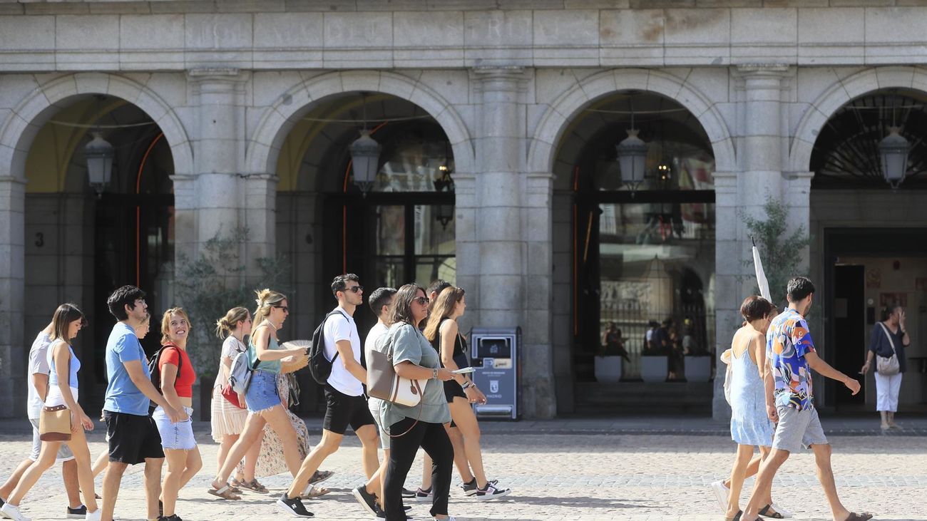 Madrid recupera en julio el 86% de los turistas que visitaban la región antes de la pandemia