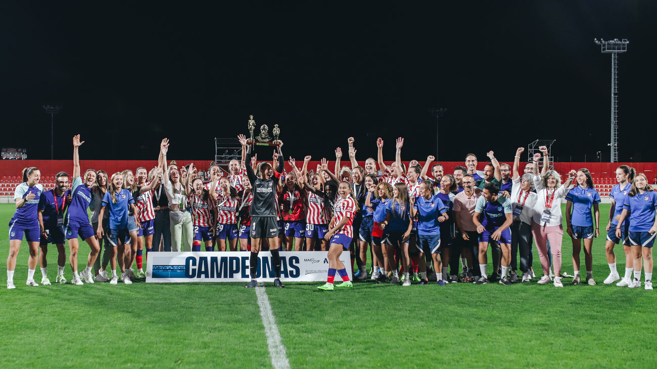 El Atlético, campeón del II Ciudad de Alcalá ante la Fiorentina