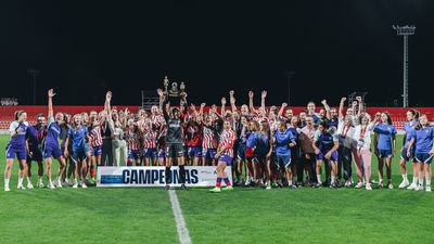 El Atlético, campeón del II Ciudad de Alcalá ante la Fiorentina