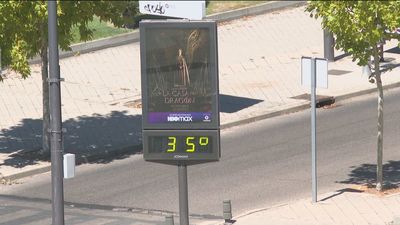 Domingo de verano en Madrid y alerta por calor, con 38ºC de máxima