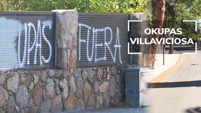 Los vecinos de Villaviciosa de Odón viven preocupados ante la vuelta de los okupas que siguen por el pueblo