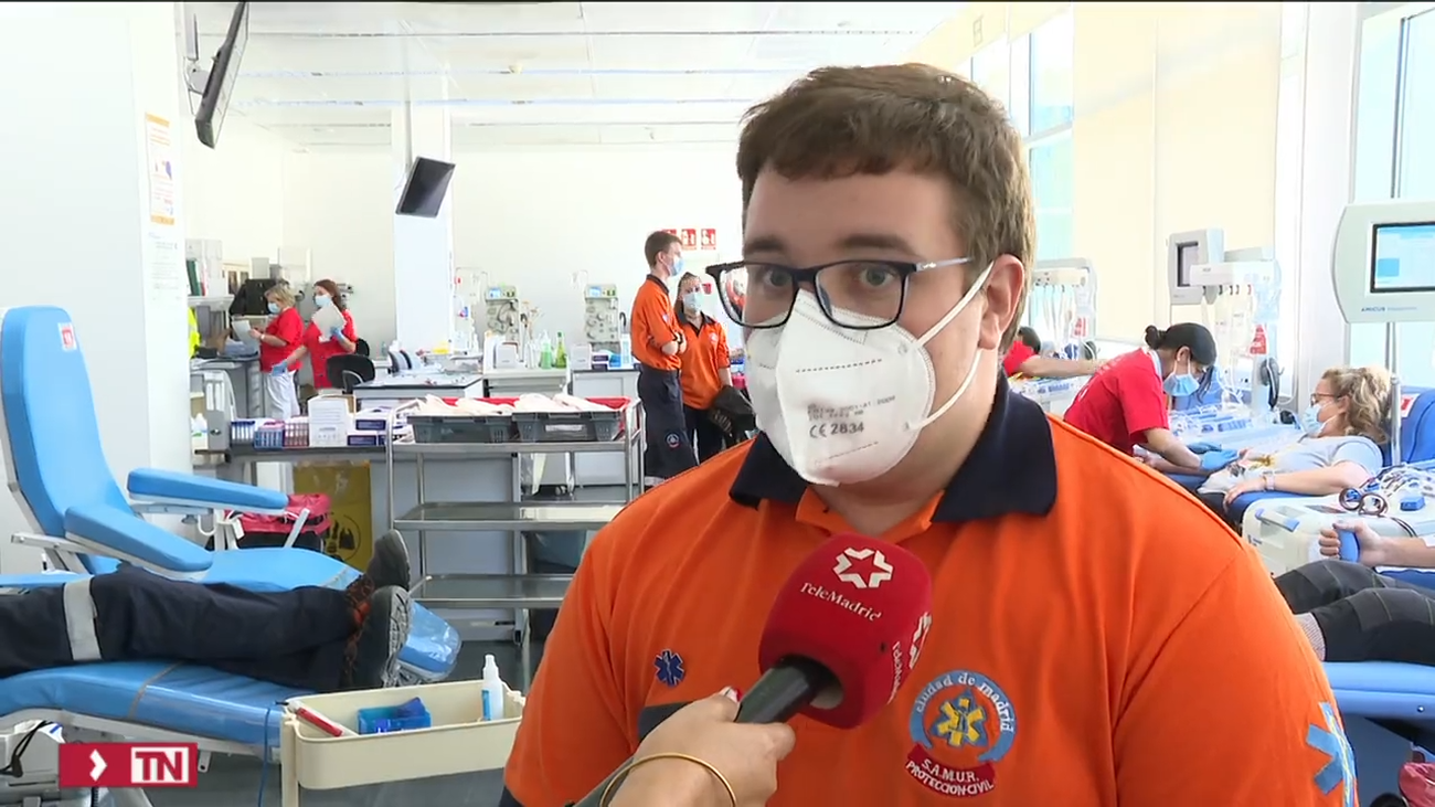 Los hospitales madrileños necesitan sangre de los grupos 0+, 0-, A- y B-