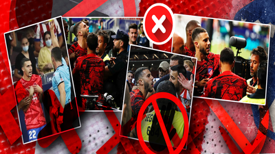 Mario Hermoso se enfrenta a un sector de la afición del Atlético: "Así no"