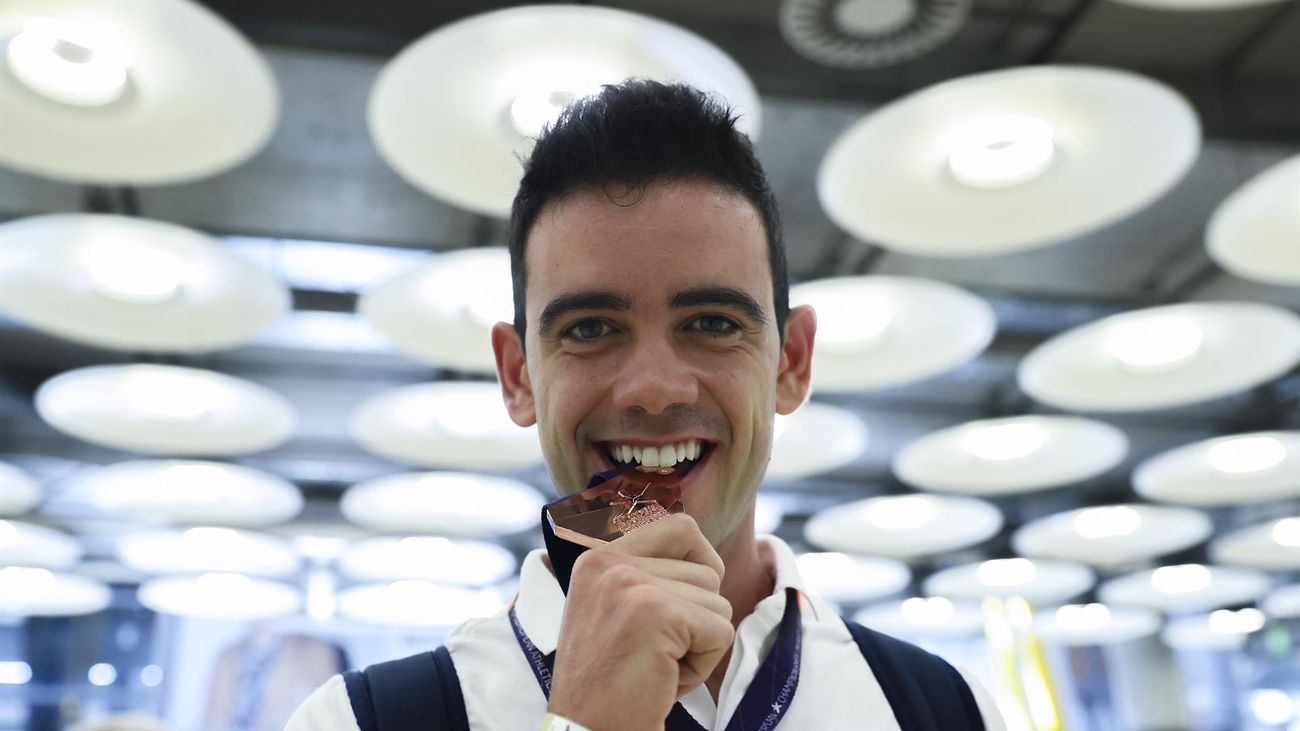 El madrileño Diego García ya piensa en los Juegos de París tras el bronce en el Europeo
