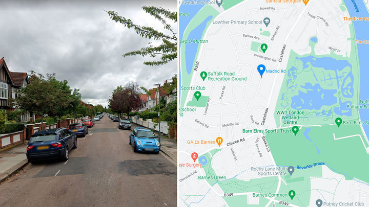 Madrid Road en Londres / GOOGLE MAPS