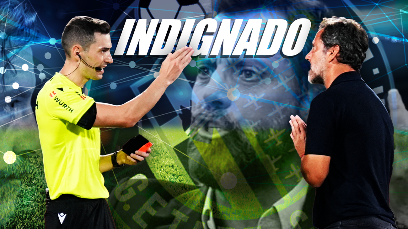 Quique, expulsado ante el Girona: "No he visto la imparcialidad que se les supone a los árbitros"