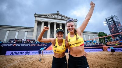 La majariega Tania Moreno y Daniela Álvarez, cuarta posición en el Campeonato de Europa de Vóley Playa