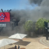 Aparatoso incendio en el Foster's Hollywood del Heron City de Las Rozas
