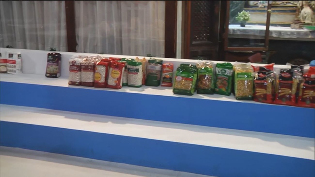 La subida de precios hace bajar las donaciones que reciben los bancos de alimentos