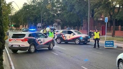 La Policía de Getafe multa a 8 conductores en una semana de controles por consumo de alcohol y drogas