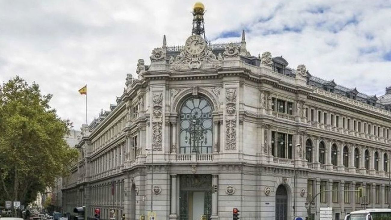 Sede del Banco de España en la calle de Alcalá de Madrid