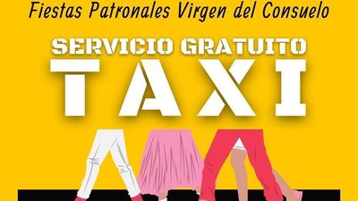 Taxis gratuitos para mujeres y jóvenes en las fiestas patronales de Ciempozuelos
