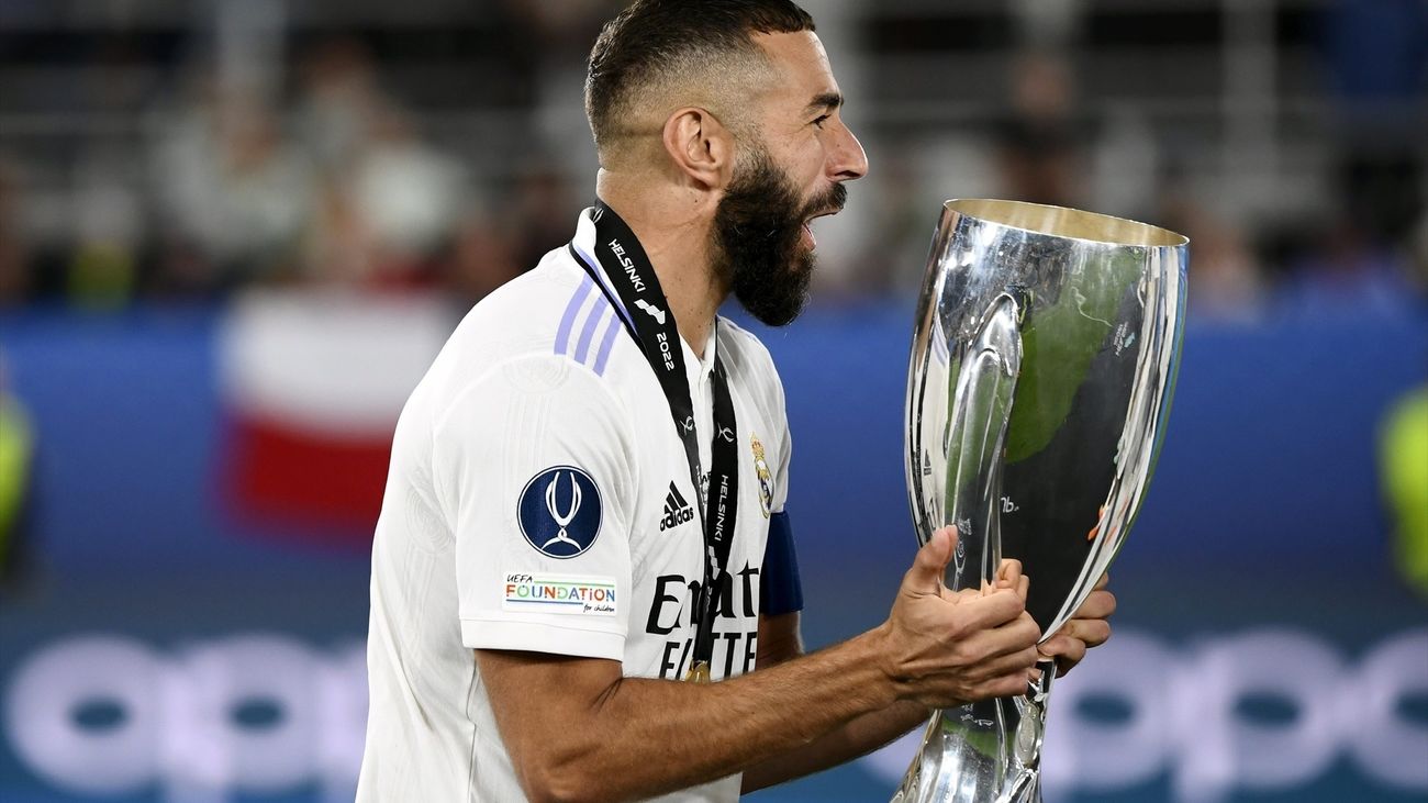 Karim Benzema, favorito para el premio  al mejor jugador de la temporada para la UEFA