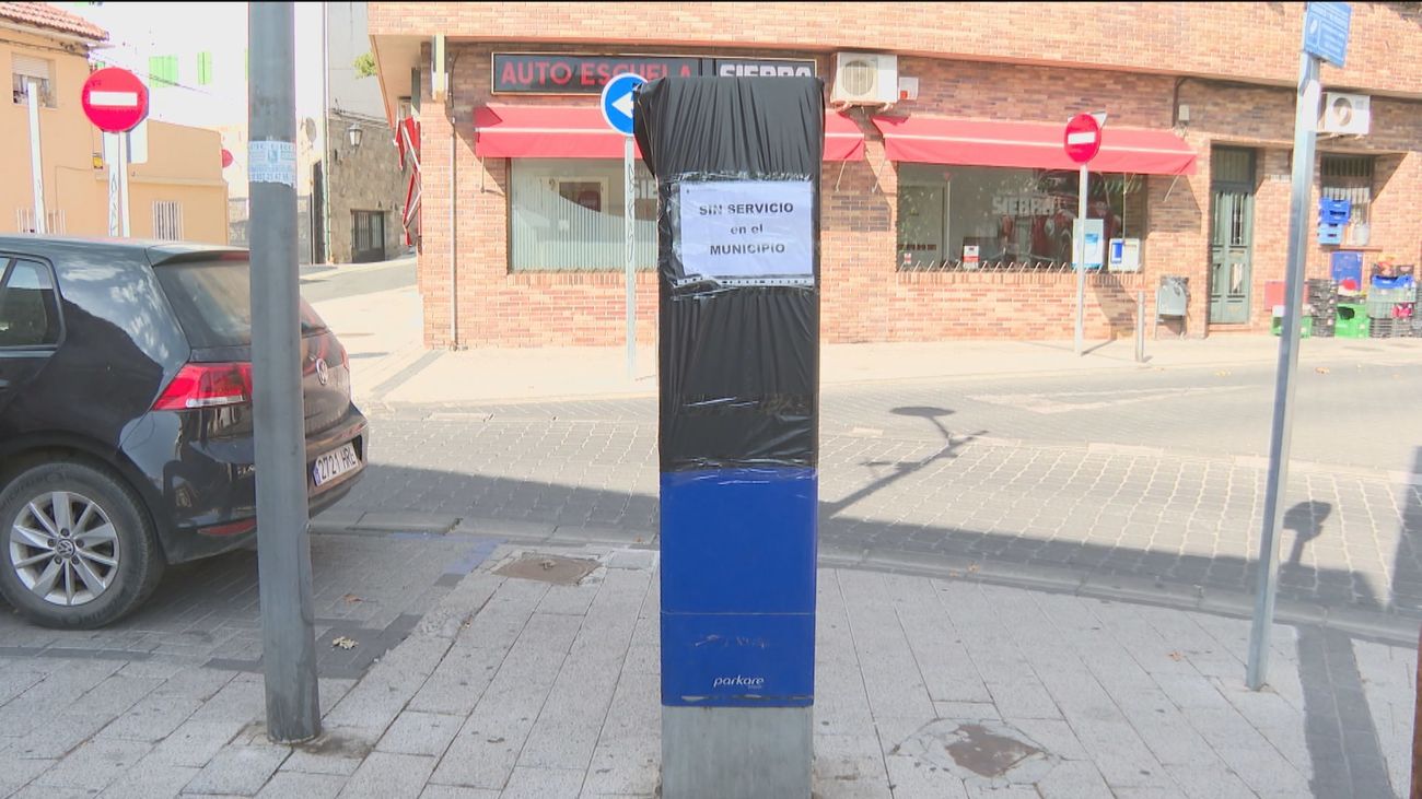 Fin a los parquímetros en Galapagar