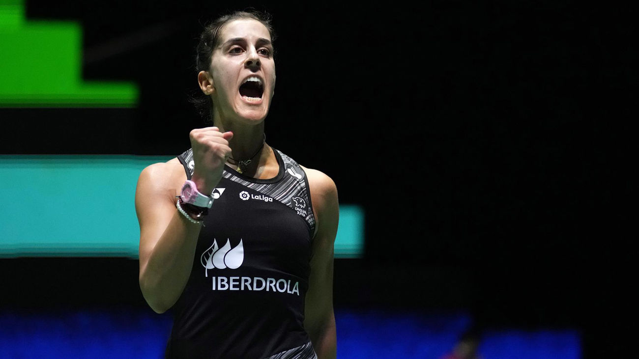 Carolina Marín tira de carácter para meterse en cuartos del Mundial de bádminton