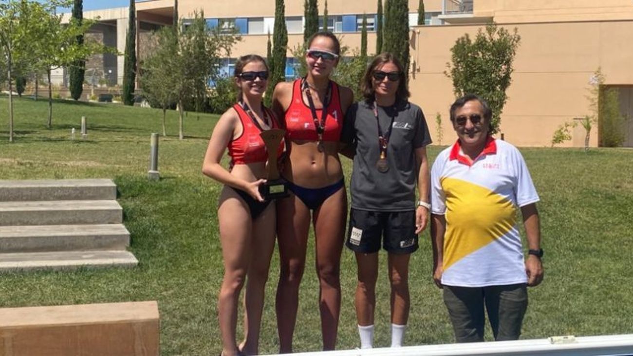 Madrid, bronce en el Campeonato de España Cadete femenino de vóley playa