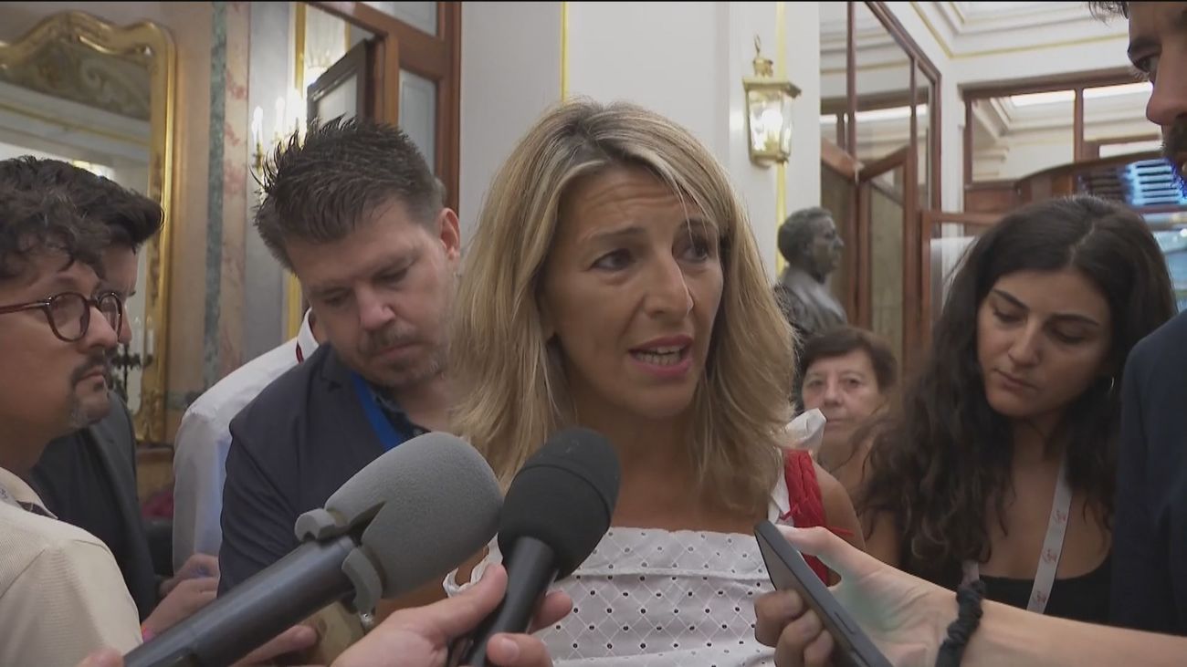 Yolanda Díaz expresa su deseo de subir el salario mínimo más que nunca