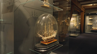 En el Museo Marítimo de Hamburgo se encuentra la mayor colección privada de objetos marítimos del mundo