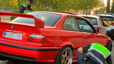 Control al 'tuning' en Alcorcón: ocho vehículos denunciados y tres inmovilizados