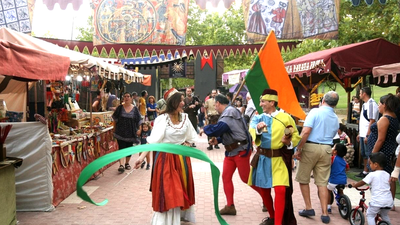 Navalcarnero retrocede al Siglo de Oro con su tradicional mercado