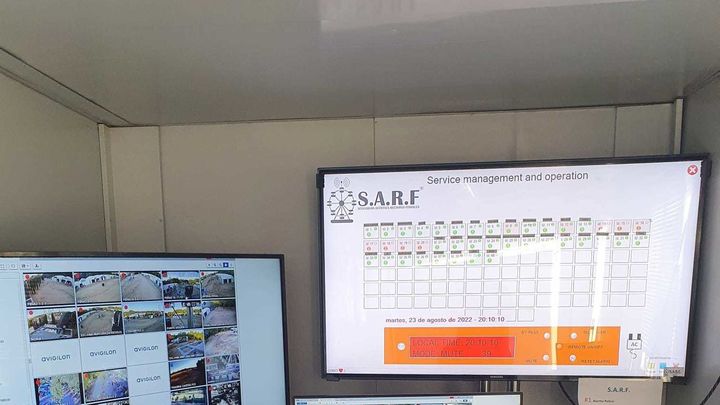 Sala de coordinación del dispositivo de vigilancia / AYTO ALCALÁ DE HENARES