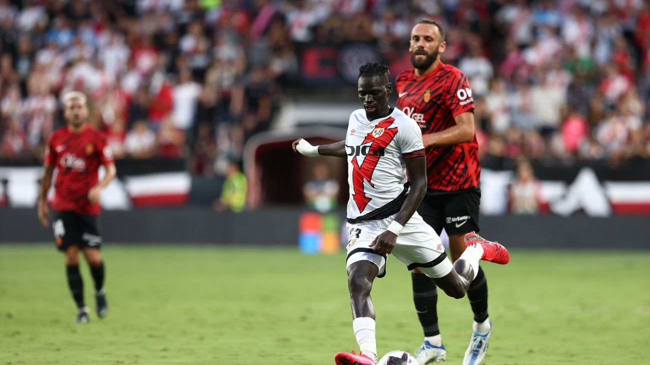 0-2. El Mallorca sorprende al Rayo en Vallecas