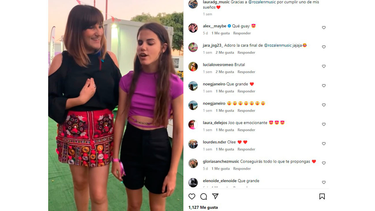 El vídeo viral de Rozalén cantando con la niña ciega Laura Diepstraten que tanto emociona