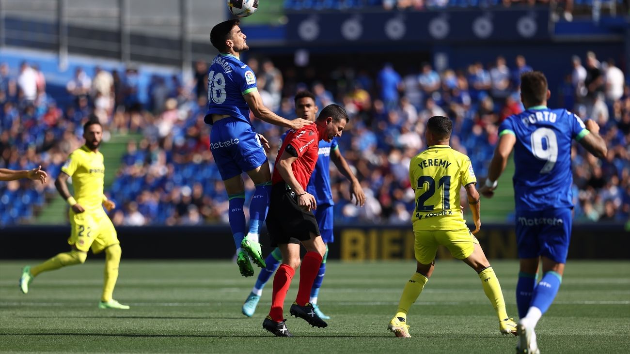 0-0. El Getafe y el Villarreal firman un empate sin goles y aburrido