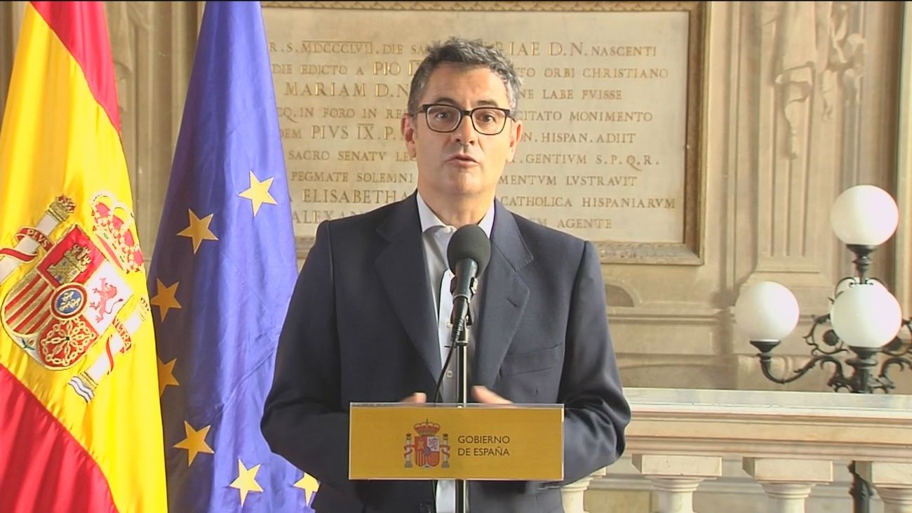 Bolaños acepta el cara a cara propuesto por Feijóo con Pedro Sánchez en el Senado