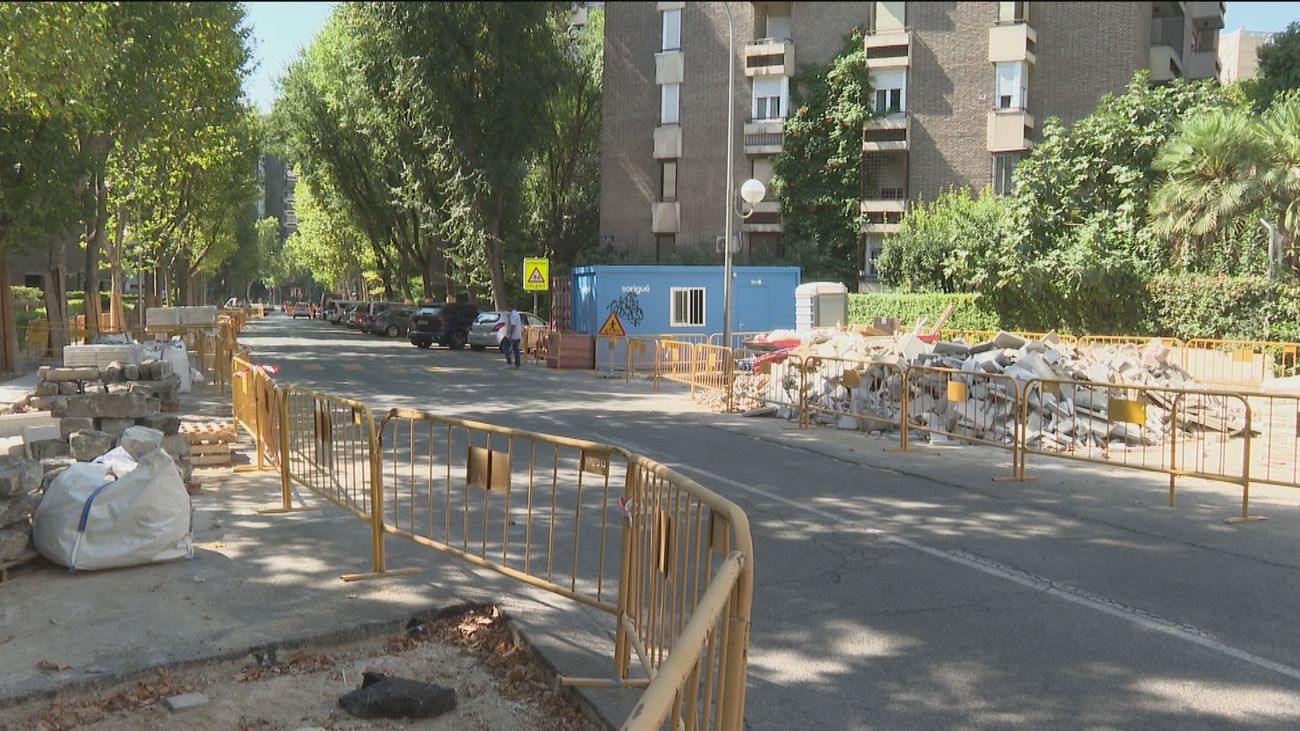 Los cambios de la calle Pez Austral, en el barrio de la Estrella apuestan por aceras más amplias para los peatones