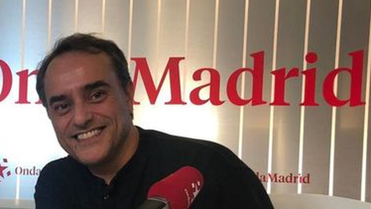 Eduardo García Llama en una entrevista en Onda Madrid en 2019