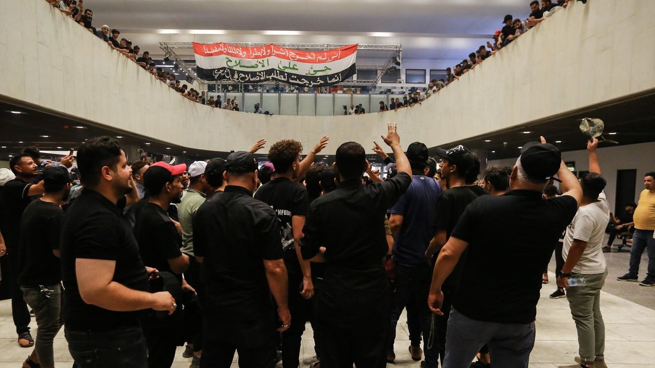 Suben a 35 los muertos y más de 250 los heridos en los disturbios en Bagdad