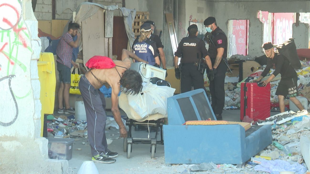 Madrid desmantela el 'enésimo' narcopoblado de Villaverde