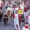 Vertiginoso séptimo encierro de San Sebastián de los Reyes con siete asistencias