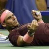 Nadal y el susto ante Fognini en el US Open: "Pensé que me había roto la nariz"