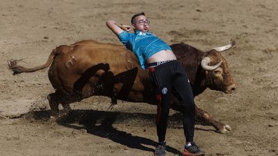 Ocho heridos entre el octavo y noveno encierro de San Sebastián de los Reyes