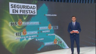 Madrid blinda sus fiestas con un refuerzo de seguridad sin precedentes