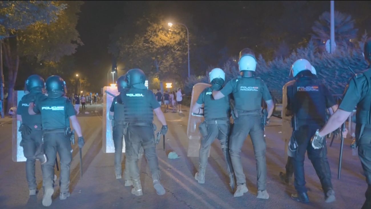 Despliegue policial en Alcalá de Henares