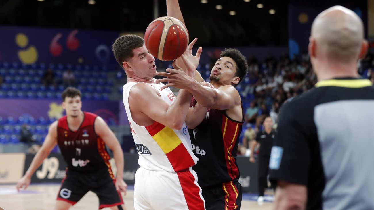 73-83. Poca puntería y fallos en defensa, España pierde frente a Bélgica