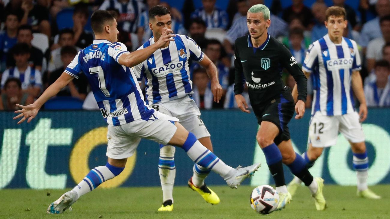 Morata y Sadiq empatan un gran partido entre la Real Sociedad y el Atlético