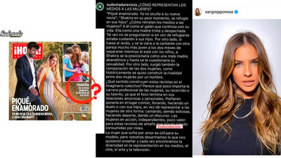 La China Suárez, indignada, sale en defensa de Shakira: "A ella la ponen como triste y despechada y a él como galán"