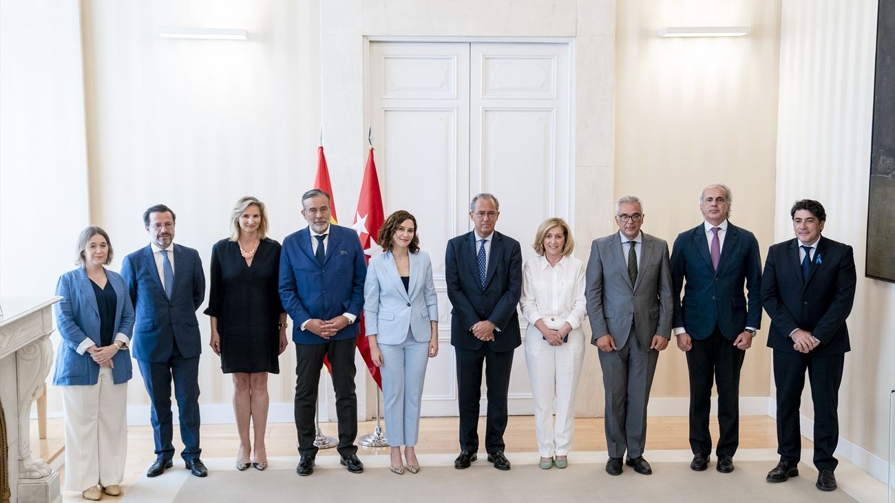 Ayuso reúne a sus consejeros en 'La Casita' para preparar el inicio del curso político