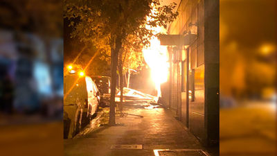 Una explosión de gas en un bar de Carabanchel deja dos heridos graves