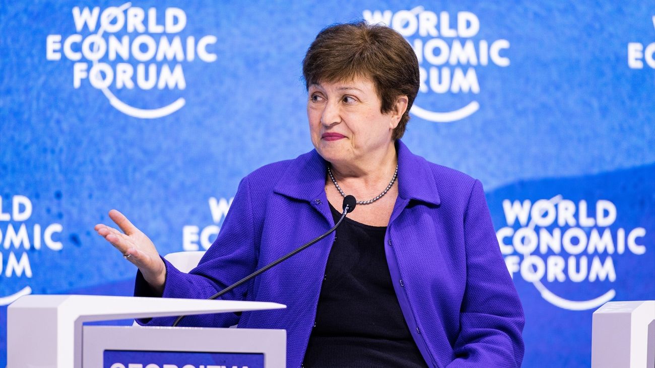 La directora gerente del Fondo Monetario Internacional,  Kristalina Georgieva