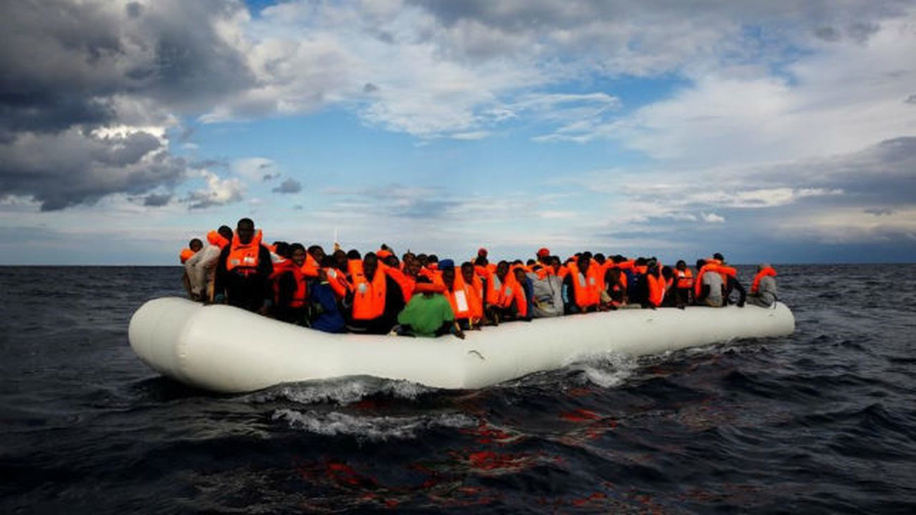 40 migrantes rescatados