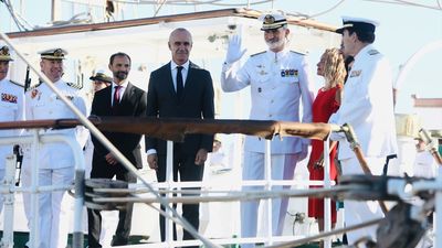 El Rey Felipe VI preside el homenaje a Juan Sebastián Elcano en el 500 aniversario de la circunnavegación