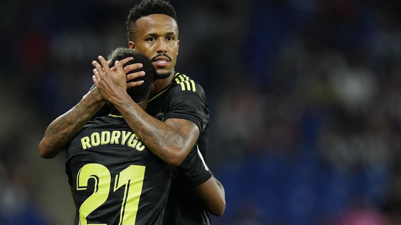 Militao y Rodrygo