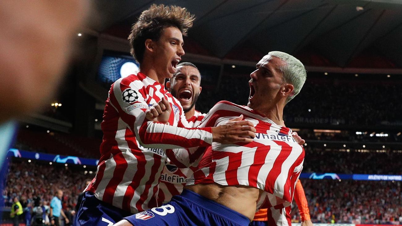 Joao Félix y Griezmann